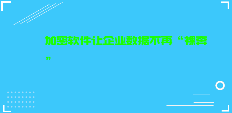 <a href='https://www.anbingsoft.com/' target='_blank'><u>加密软件</u></a>让企业数据不再“裸奔”